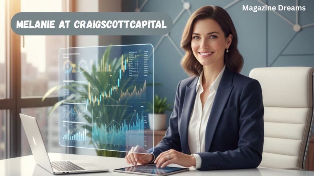 Melanie at CraigScottCapital: The Story Behind a Financial Mind That’s Changing the Game