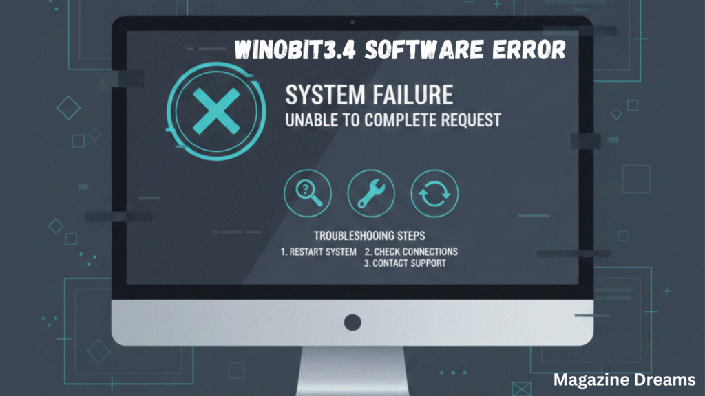Understanding the Mysterious “winobit3.4 Software Error” — And Why It Keeps Messing Up Your Work winobit3.4 Software Error