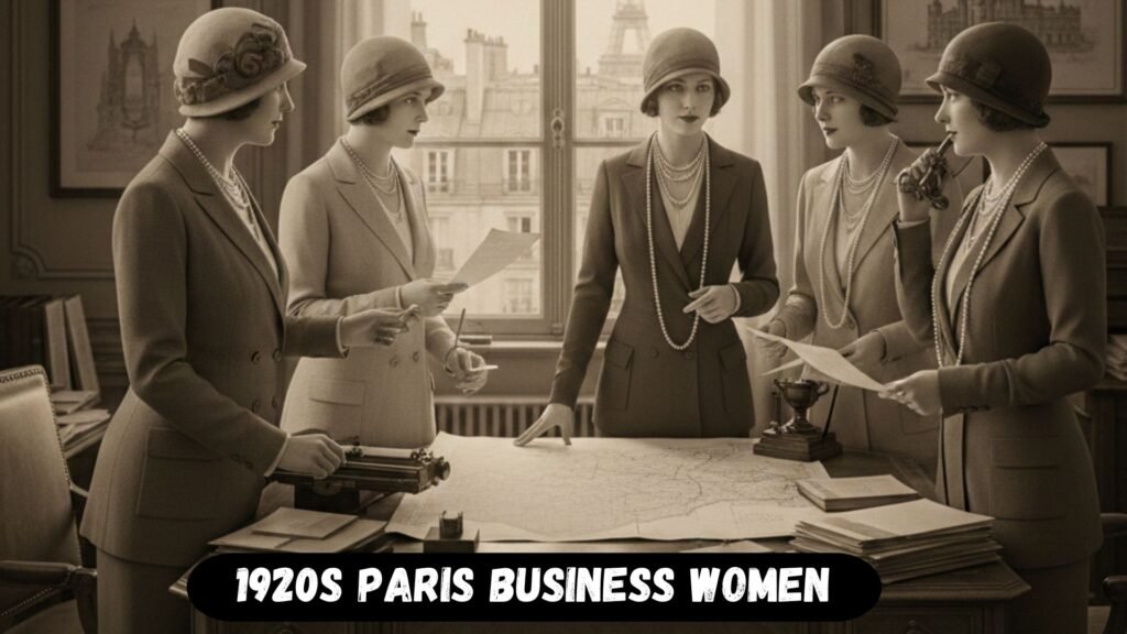 1920s Paris Business Women