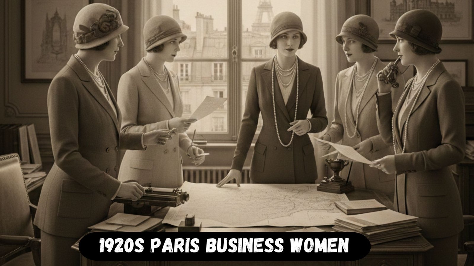 1920s Paris Business Women