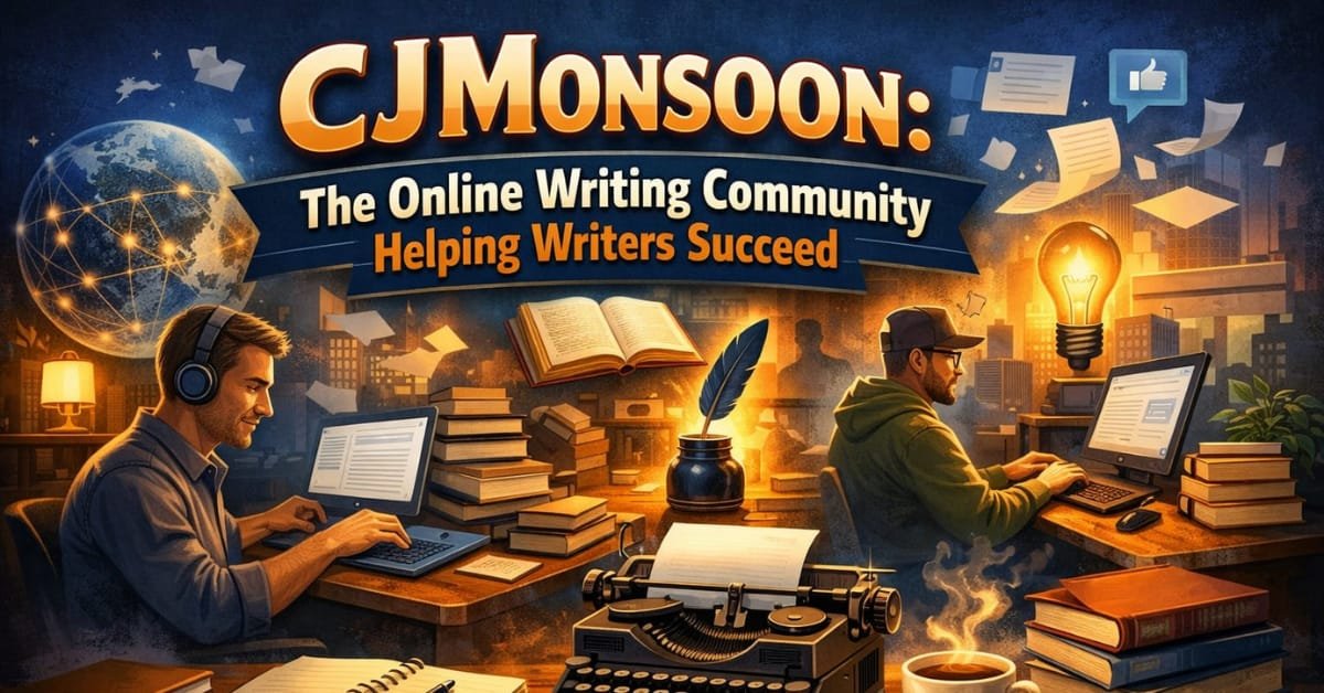 CJMonsoon online writing community supporting writers through collaboration and feedback