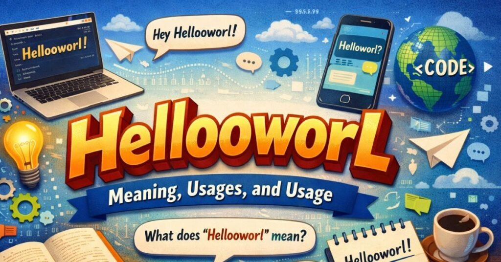 Hellooworl: Meaning, Usages, and Usage Hellooworl meaning explained as a creative digital concept