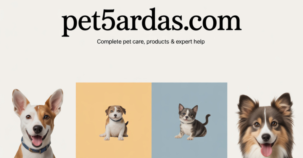 Pet5ardas.com: Complete Pet Care, Products & Expert Help Pet5ardas.com trusted pet care tips for modern pet owners