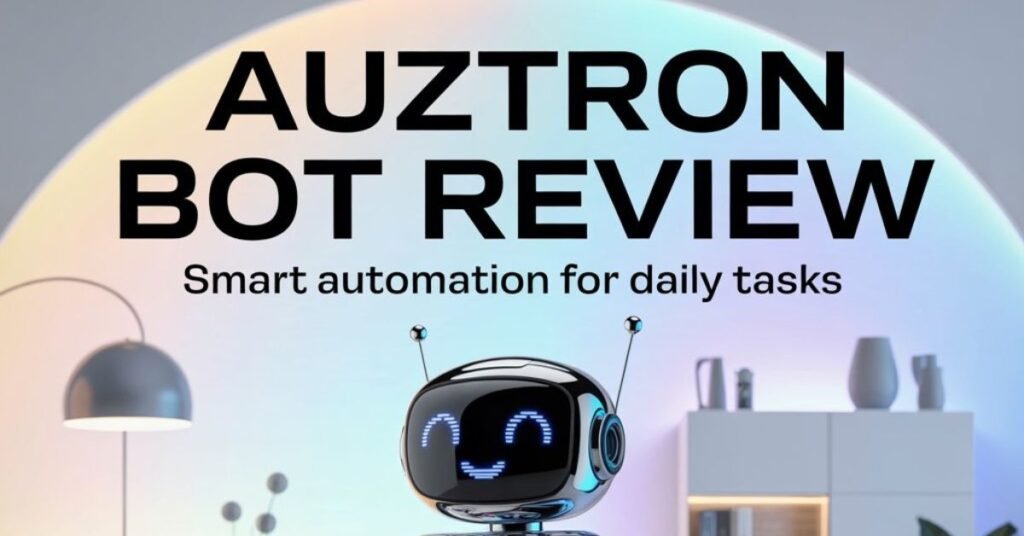 Auztron Bot automation tool dashboard for workflow and task automation