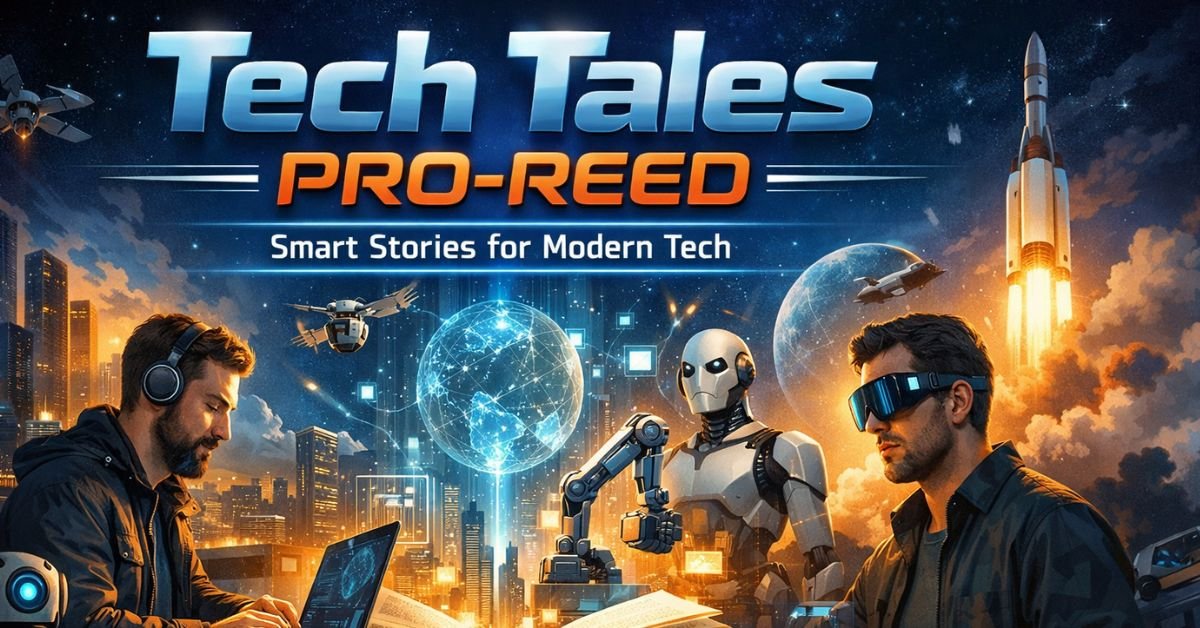 Tech Tales Pro-Reed explaining technology through storytelling