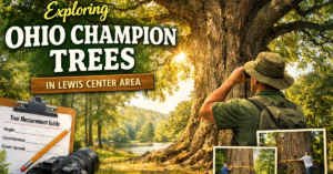 Exploring Ohio Champion Trees in Lewis Center Area
