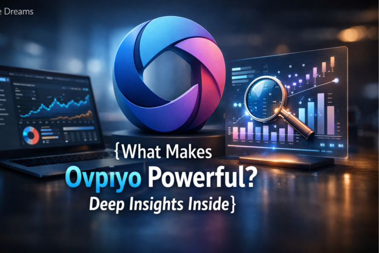 Ovppyo platform dashboard interface showing automation, workflow optimization, and performance management features