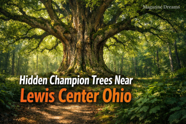 Shagbark hickory champion tree in Delaware County Ohio