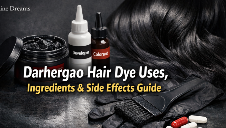 Darhergao Hair Dye Uses, Ingredients & Side Effects Guide Darhergao Hair Dye natural herbal hair coloring product for grey hair coverage