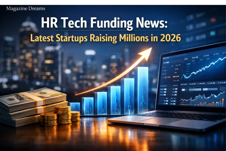 HR tech funding trends 2026 showing AI recruitment, workforce analytics, and HR automation platforms attracting venture capital investment.