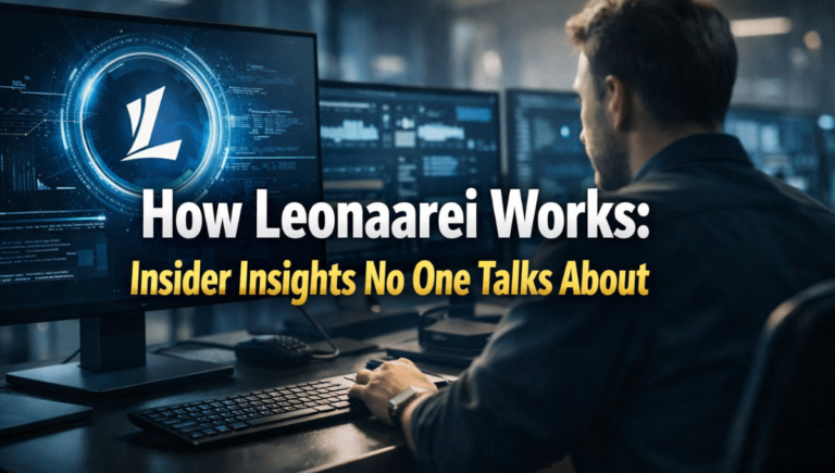 How Leonaarei Works: Insider Insights No One Talks About Leonaarei system workflow concept showing data, automation, and strategy for better results