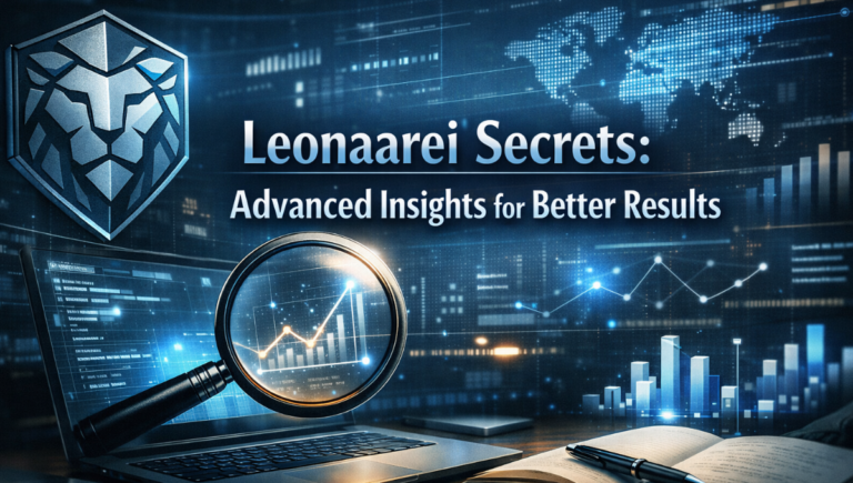 Leonaarei Secrets: Advanced Insights for Better Results Leonaarei system strategy concept showing data, automation, and structured workflow for better online results