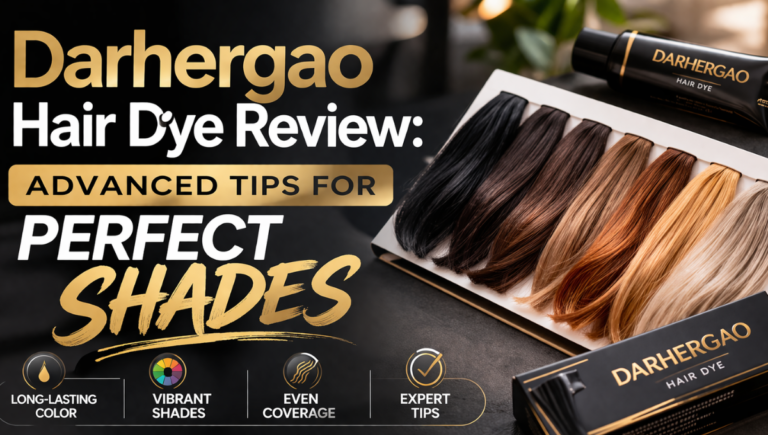 Darhergao Hair Dye home hair coloring product for gray coverage