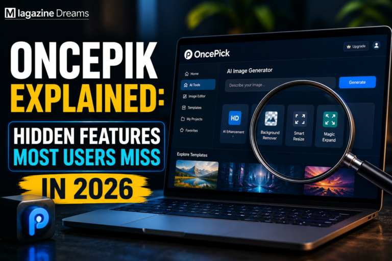 Oncepik dashboard interface showing smart digital workflow tools and hidden productivity features in 2026