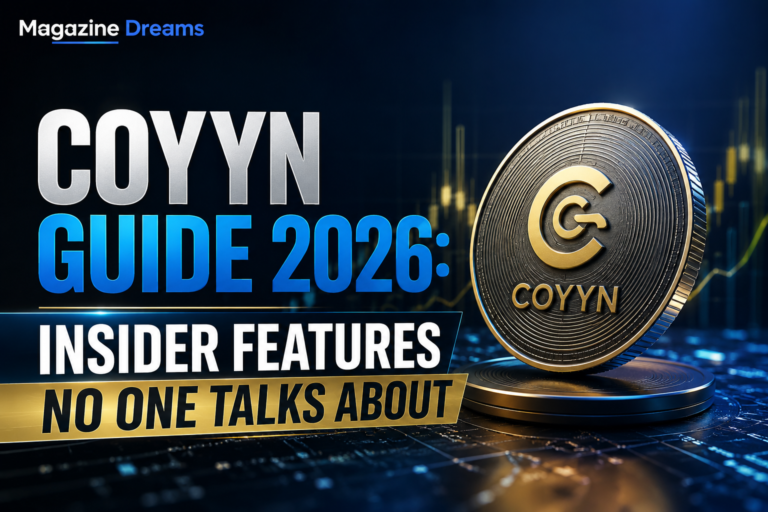 Coyyn dashboard interface showing smart tools, hidden features, and digital productivity options in 2026