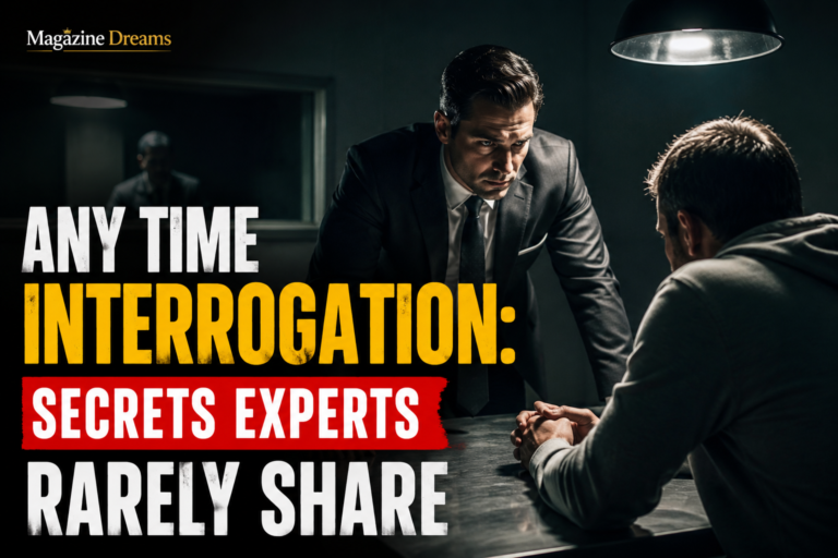 Any Time Interrogation: Secrets Experts Rarely Share Any Time Interrogation professional questioning techniques and behavioral analysis guide