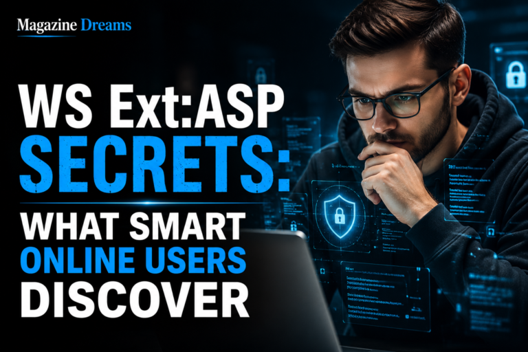 WS Ext:ASP Secrets: What Smart Online Users Discover WS Ext ASP server technology interface showing backend web application architecture and server processing concepts