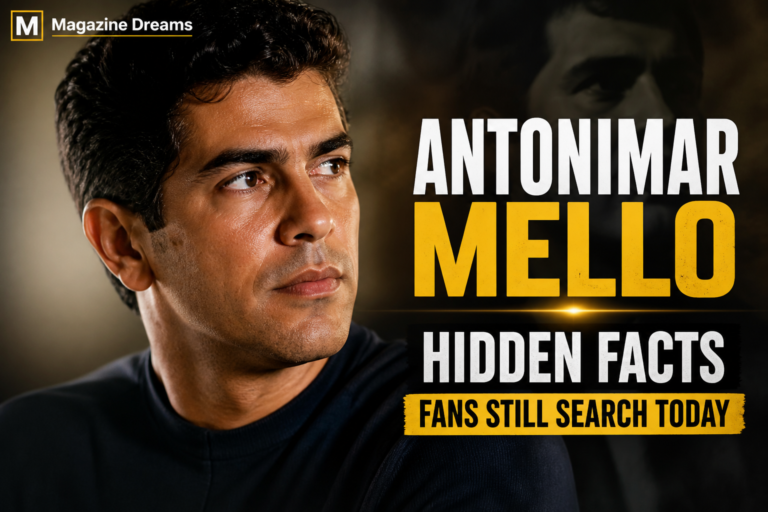 Antonimar Mello hidden facts, private life, family, and untold story